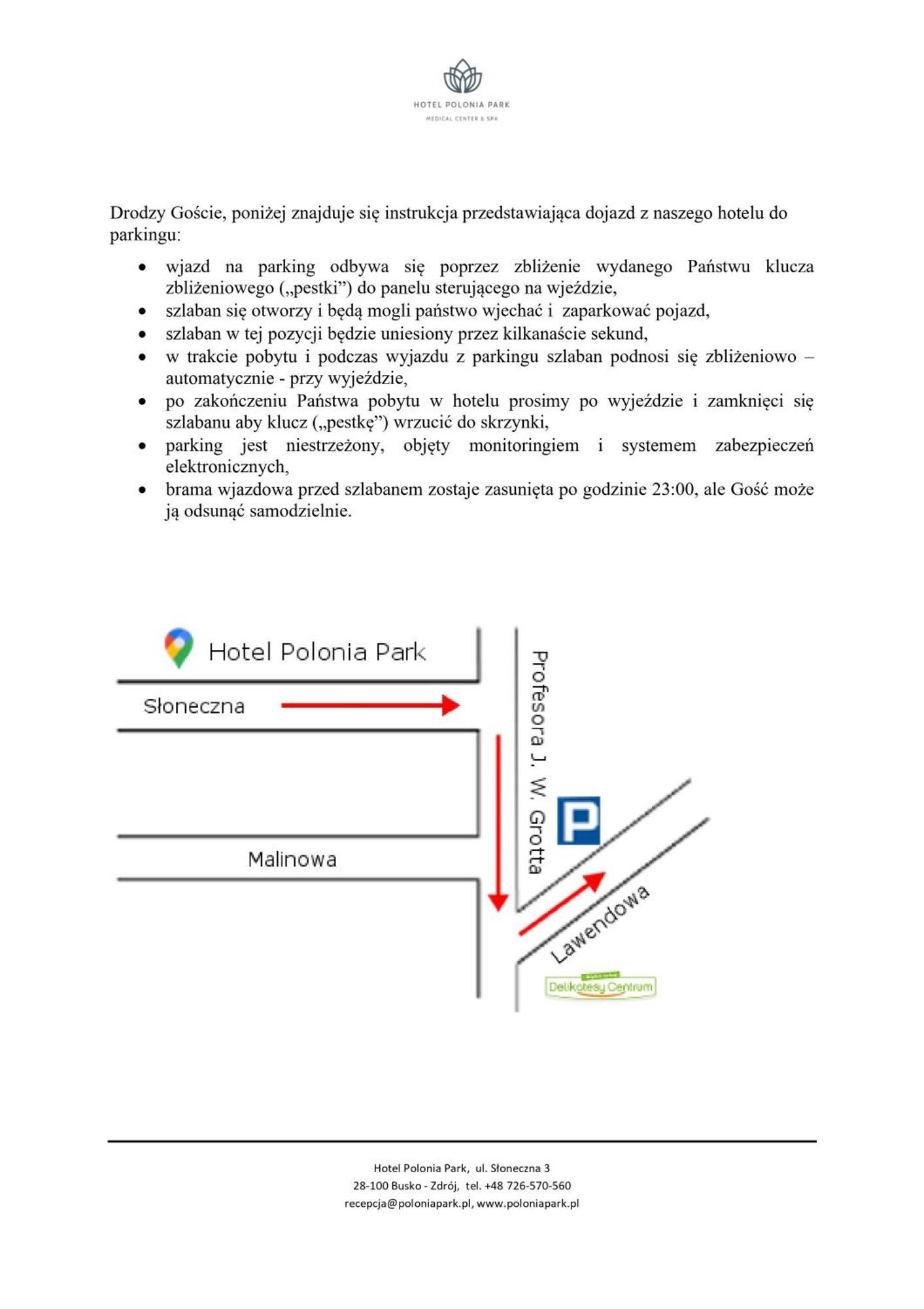 Hotel Polonia Park Medical Center & Spa Busko-Zdrój Εξωτερικό φωτογραφία
